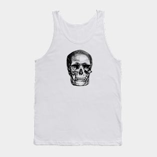 Vintage Skull Sketch Tank Top